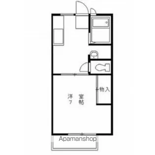サンライズハウスC【2階】の間取り